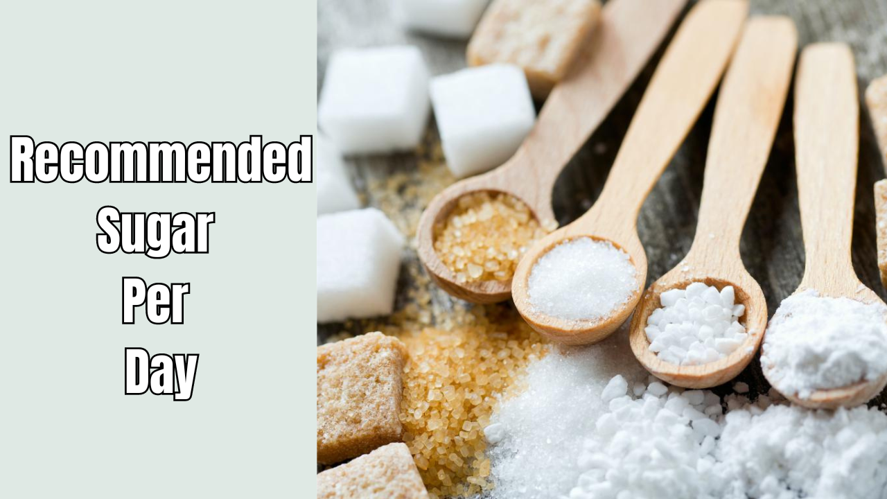 How Much Recommended Sugar Per Day?